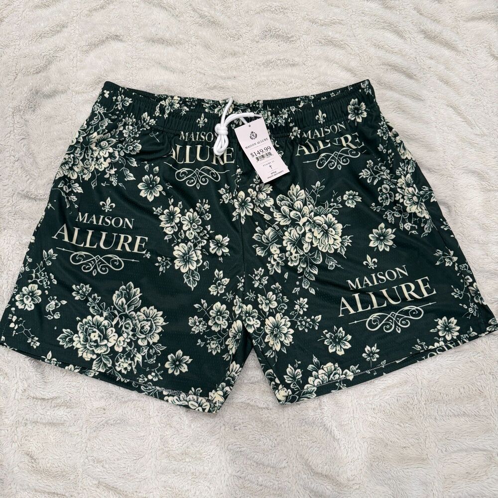 Maison Allure Designer Mesh Shorts - Men's 2XL